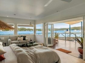 Stunning view of the Clyde River right from where you sleep.