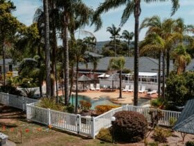 Balcony view of Pool