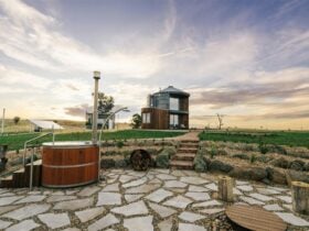 The Grain Loft and landscaped surrounds