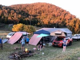 Easter weekend campers