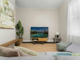 Comfy Sofa and tv