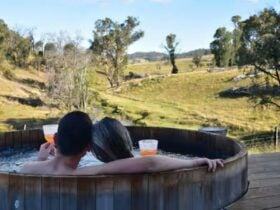 Soak in our mineral spa