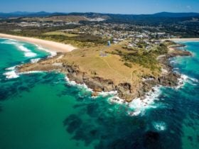Woolgoolga Beach Aerial