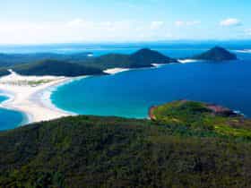Aerial Of Port Stephens