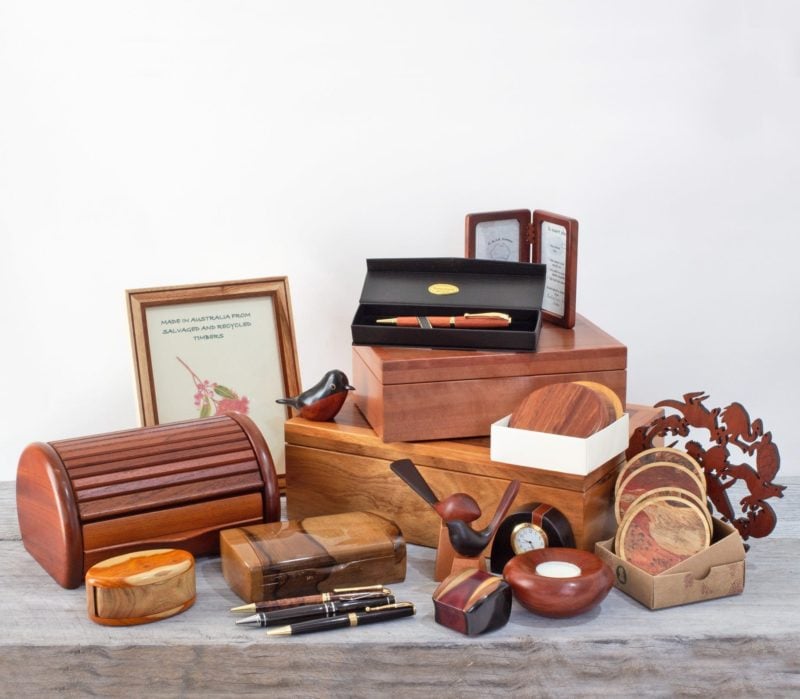 Assorted Australian Woodwork products
