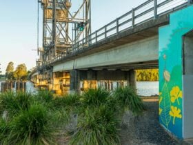 wardell bridge mural