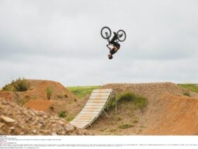 Jumping at Bare Creek