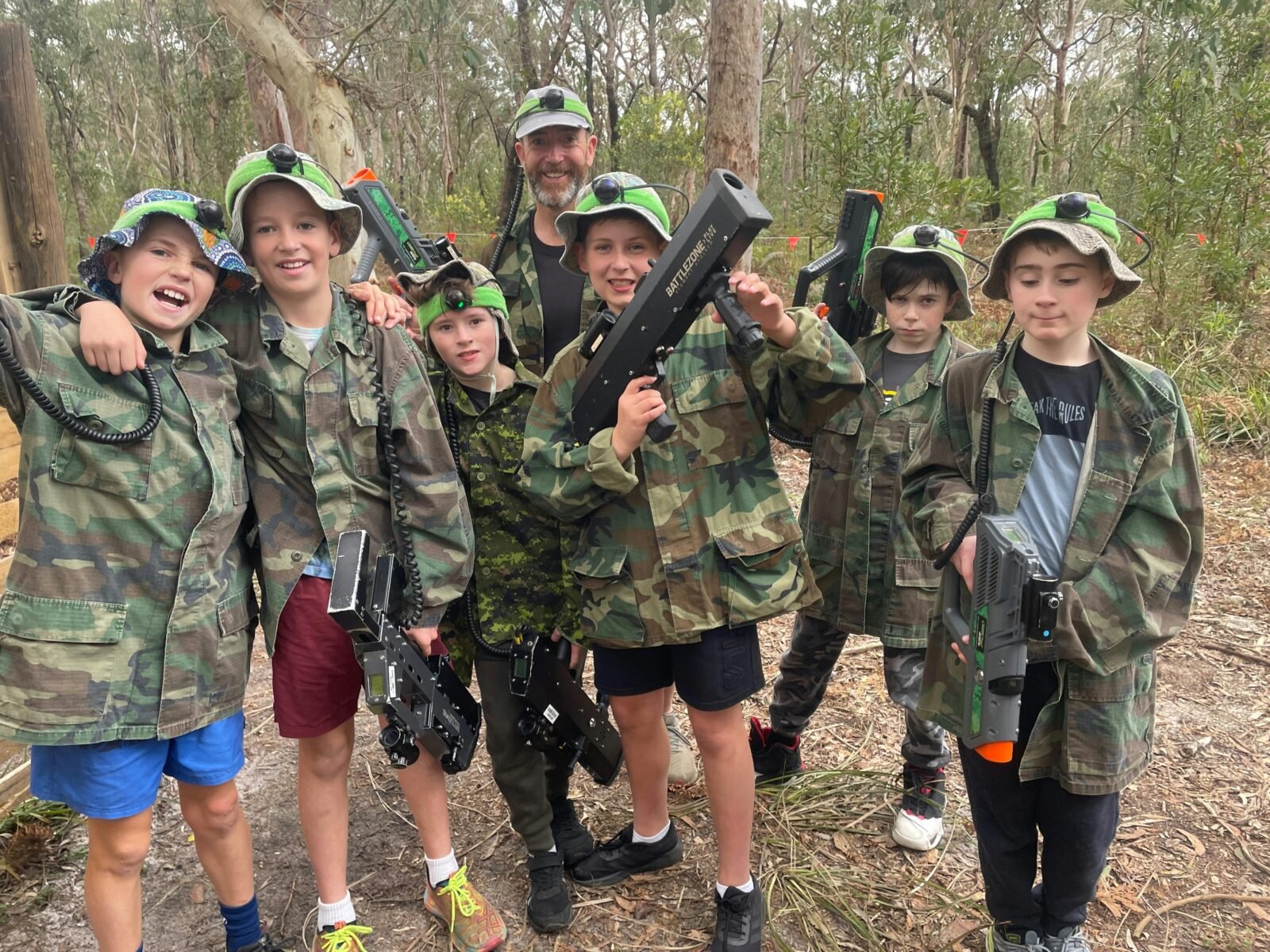 Outdoor Laser Tag Party Fun