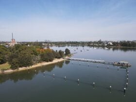 Aerial of Bayview Park