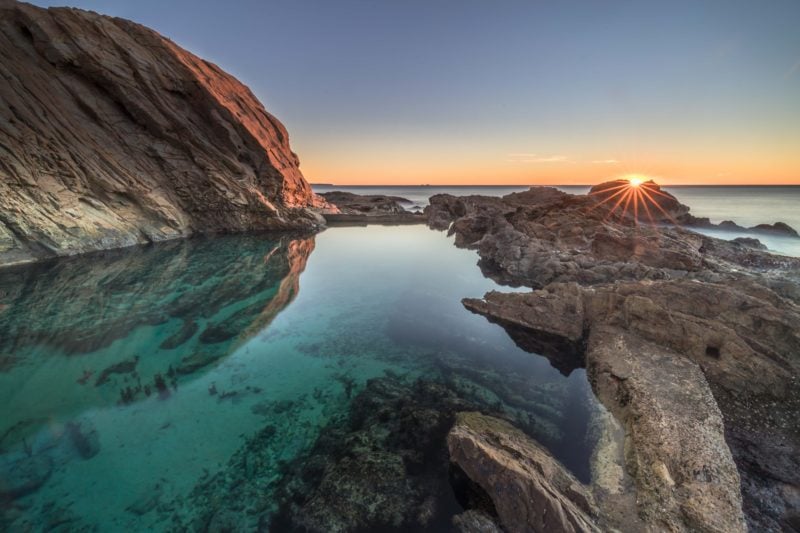 Bermagui Blue Pool, rockpool, rock pool, swimming