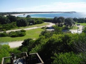 Overlooking Bluff Beach