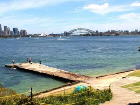 View from Bradleys Head â Booraghee Amphitheatre across Sydney Harbour. Photo credit: John Yurasek