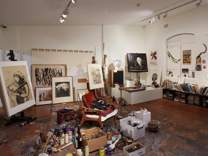 Portraits at the Brett Whiteley Studio, Sydney