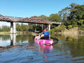 Canoeing on the Williams River Clarence Town
