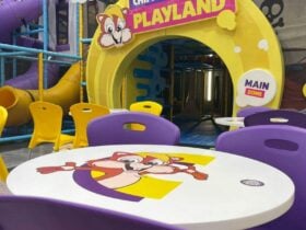interior view of Chipmunks Playland & Café Campbelltown
