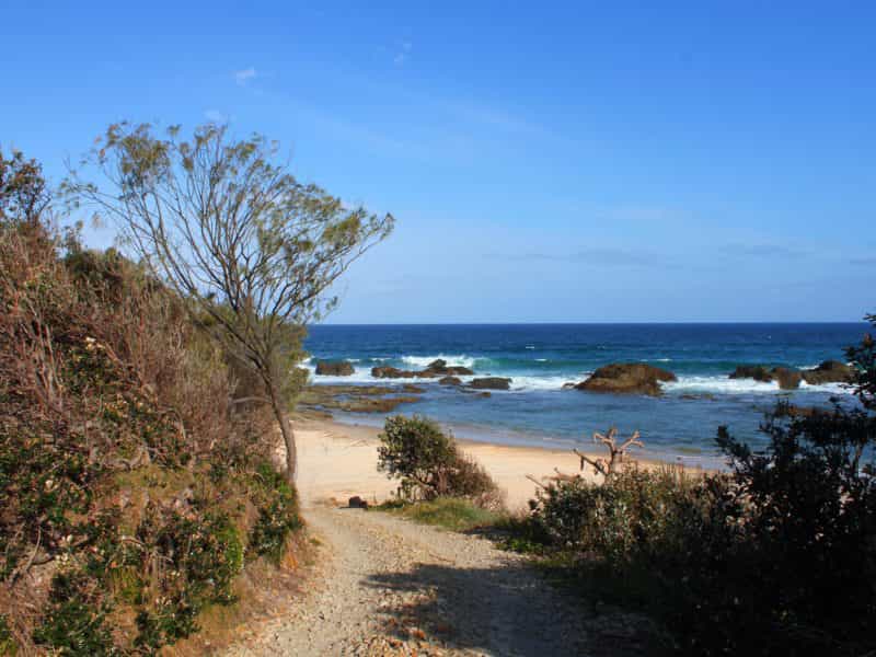 Clay Head beach track.