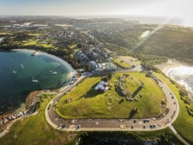 Aerial view of La Perouse (Frenchmans Bay on the left - Congwong Bay on the right), Sydney