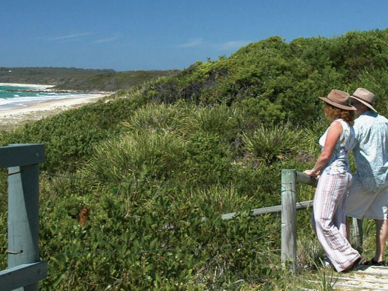 Conjola Beach picnic area, Narrawallee National Park. Photo: Michael van Ewijk © OEH
