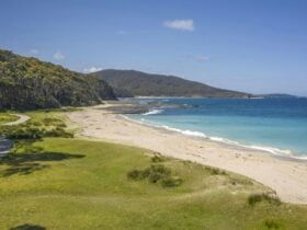 View of the coastline at Depot Beach, Murramarang National Park. Photo credit: John Spencer ©