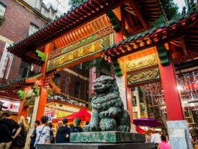Chinatown gates on Dixon Street, Sydney