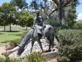Dorothea Mackellar on Horse