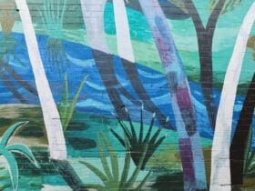 Visit Macleay Valley Coast Art Trail Macleay River Mural by Ellie Hannon