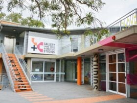 Image shows the exterior facade of Gallery Lane Cove + Creative Studios.