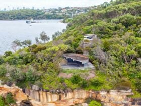 Remains of military fortifications at Georges Head, Sydney Harbour National Park. Photo: Andrew
