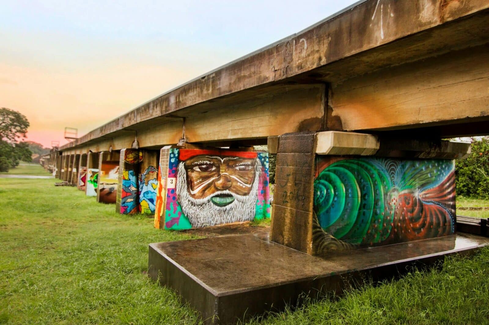 Grafton Bridge Art Precinct edit