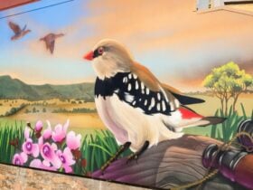 Grenfell Motel Mural
