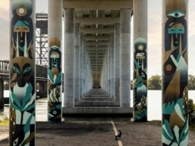 Harwood Bridge 'Sentinels' Artwork