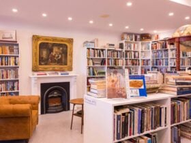Main Room with Fireplace
