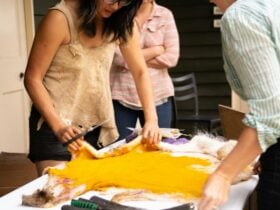 Leather hide making