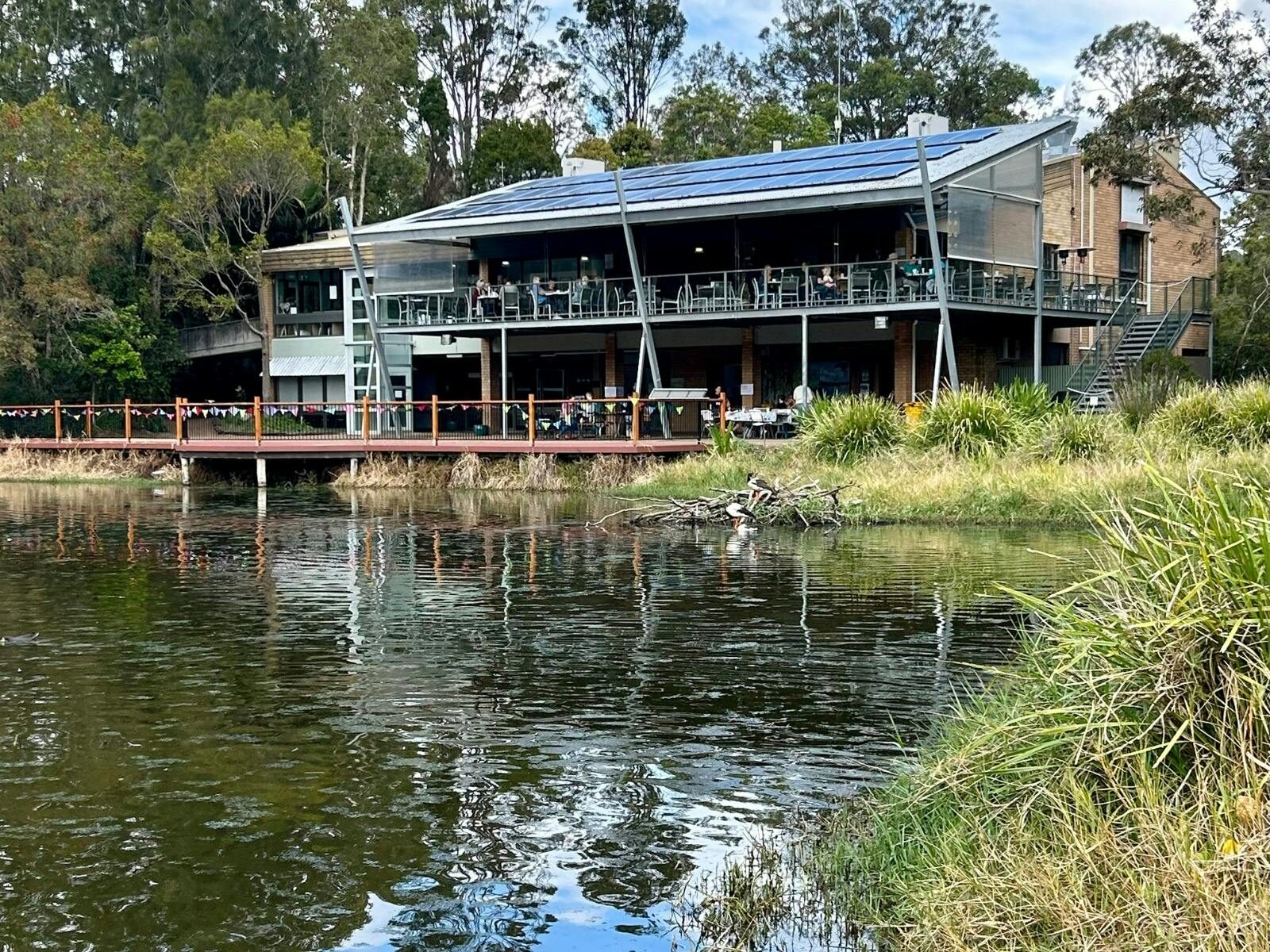 A view of the visitors centre