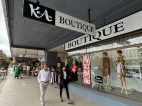 A shop front in a regional town