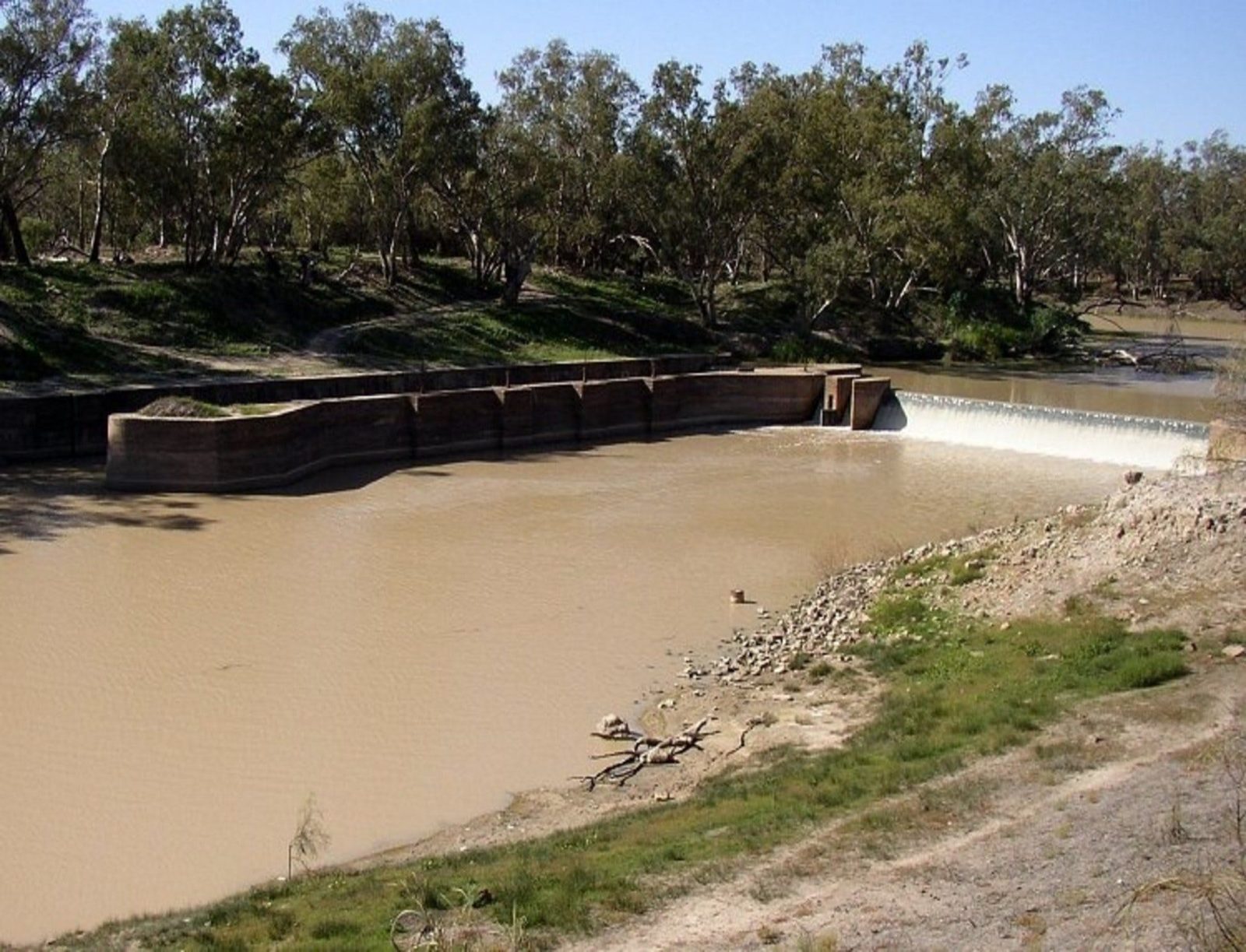 Bourke weir