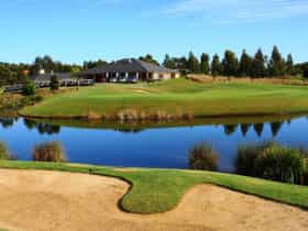 Golf course view from 18th Hole