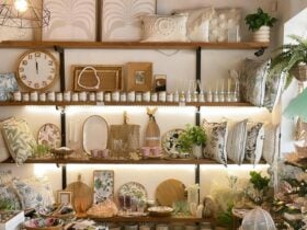 stylishly placed homewares
