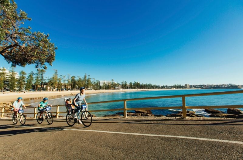 Bike Riding in Manly