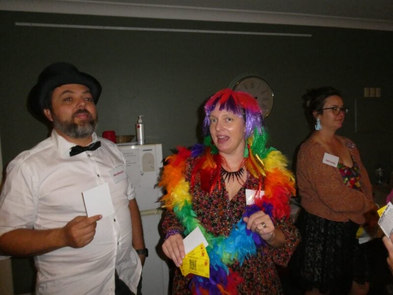 Dressing up for a Murder Mystery Party is all part of the fun