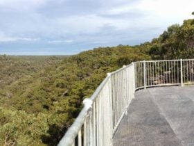 O'Hares Creek lookout, Dharawal National Park. Photo: J Erskine