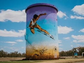 Percy Hobson water Mural