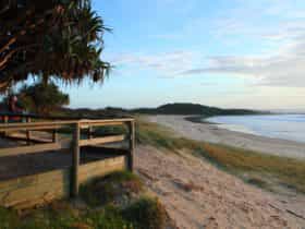 Fresh morning at Pippi Beach, Yamba.