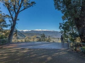 Scammells Ridge lookout, Kosciuszko National Park. Photo: Murray Vanderveer © OEH