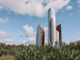 Macleay Valley Coast Art Trail Mid North Coast NSW Kempsey South Gateway Sculpture