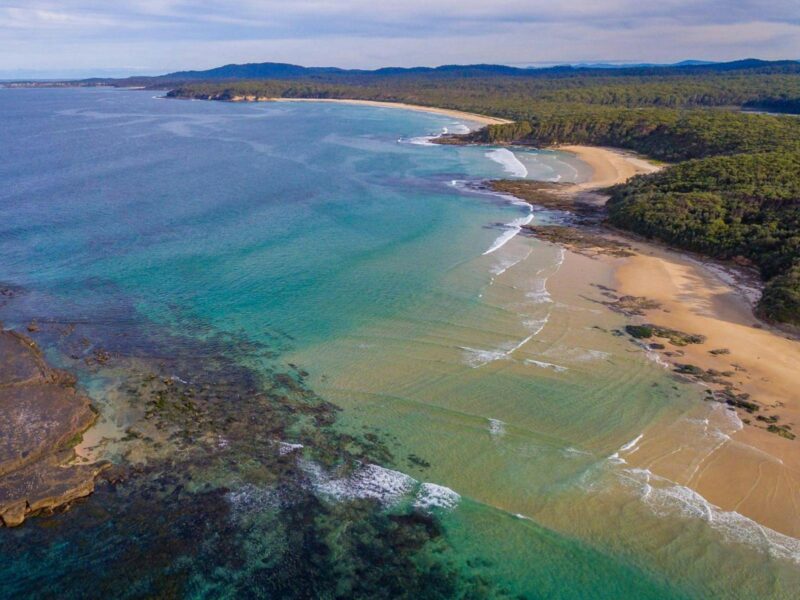 Sunburnt Beach Aerial
