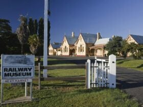 Entrance to the Tenterfield Railway Station Museum