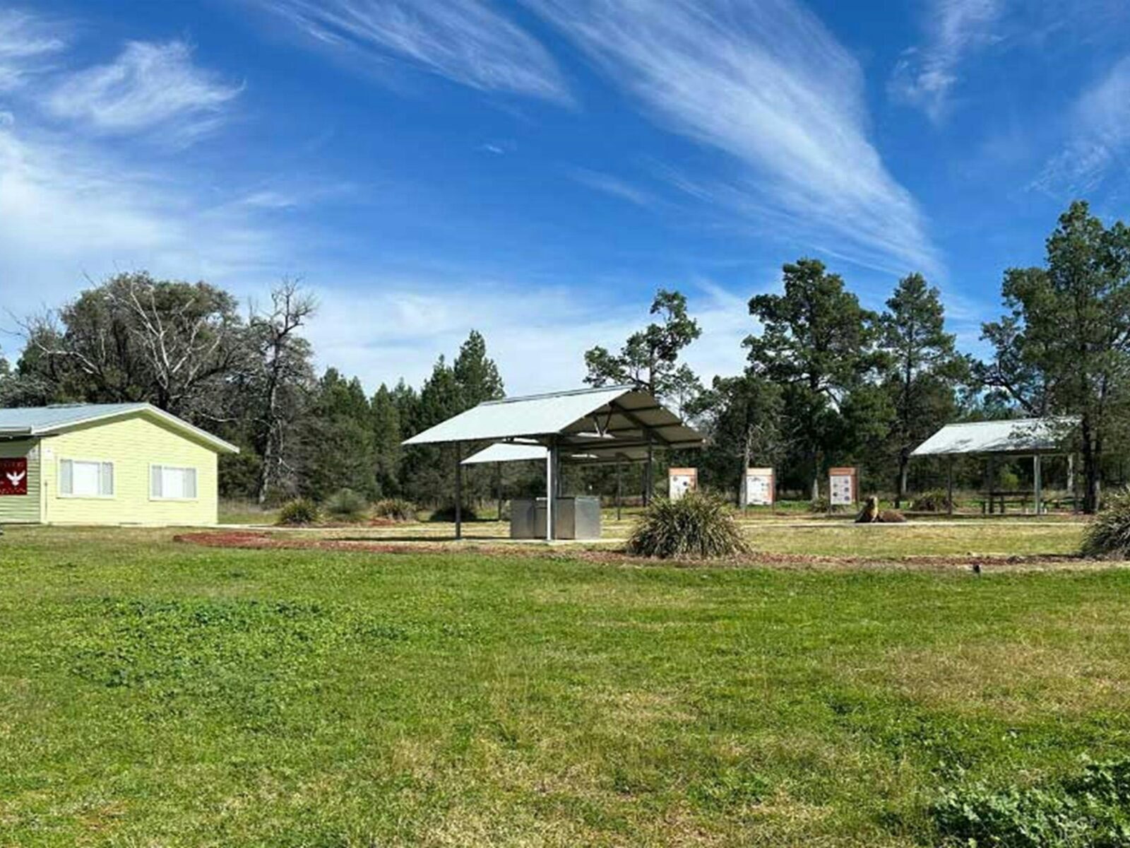 Dhawun Cultural Centre and Picnic Area Terry Hie Aboriginal Area at Terry Hie Hie Aboriginal area.