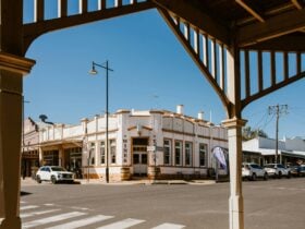 The front entrance to The Vault