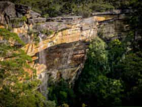 Steep waterfall